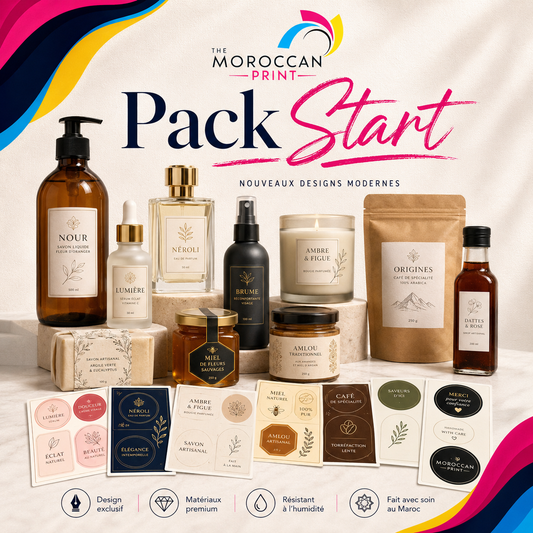 Pack Start – Étiquettes personnalisées